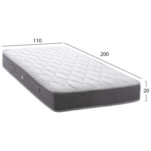ΣΤΡΩΜΑ DREAMTOPIA ΣΕΙΡΑ LULLABY ALOE VERA FB9655.110-200 BONNELL SPRING 110x200x20Yεκ.