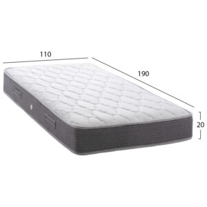 ΣΤΡΩΜΑ DREAMTOPIA ΣΕΙΡΑ LULLABY ALOE VERA FB9655.110 BONNELL SPRING 110x190x20Y εκ.