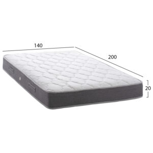 ΣΤΡΩΜΑ DREAMTOPIA ΣΕΙΡΑ LULLABY ALOE VERA FB9655.140-200 BONNELL SPRING 140x200x20Y εκ.