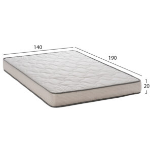 ΣΤΡΩΜΑ DREAMTOPIA ΣΕΙΡΑ RELIEF FB9653.140 BONNELL SPRING 140x190x20Y εκ.