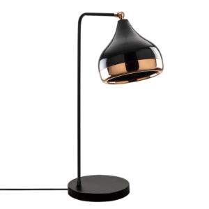 TABLE LAMP BLACK AND BRONZE HM7295 17x26x52cm