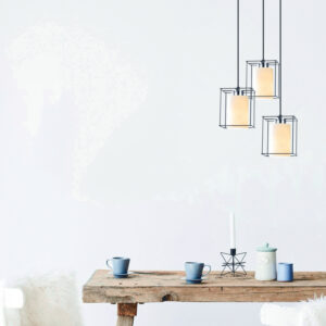 PENDANT LIGHT METALLIC BLACK HM7314 Φ35x113 cm.