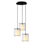 PENDANT LIGHT METALLIC BLACK HM7314 Φ35x113 cm.