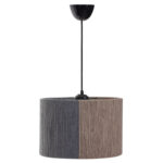 CEILING PENDANT HM7656.01, BEIGE GREY, ROPE, Φ30x65
