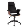 Manager's office chair Superior Pro HM1110.01 walnut color-black 67x66x120 cm