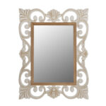 Mirror Firenze HM7015.01 cream/brown patina 60x80