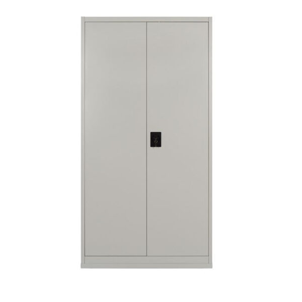 Metallic Wardrobe 90Χ45Χ181 with 4 shelves 2Doors HM5114