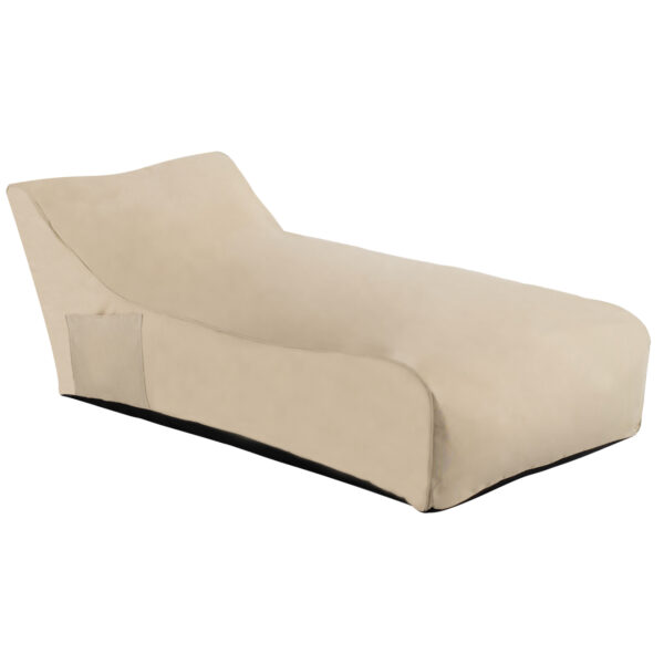 POUF/SOFT LOUNGER HM5806.01 BEIGE WITH UV PROTECTION 70x160x45-57Hcm.