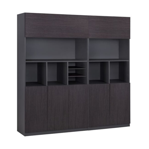 Set professional office library 2 pieces Rosewood HM11203
