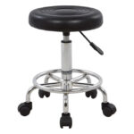 Stool for office or designroom HM212.01 Black with gas lift