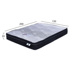 Mattress Pocket Spring with Substrate Memory Foam 150x200 HM370.05 One-Side (Roll Packing)