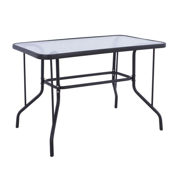 Table Metallic Dark Grey 110x60x71cm  HM5020.01