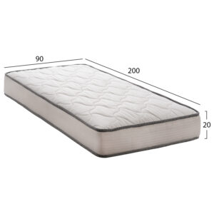 ΣΤΡΩΜΑ DREAMTOPIA ΣΕΙΡΑ ATLAS FB9654.90-200 BONNELL SPRING 90x200x20Y εκ.