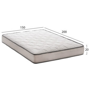 ΣΤΡΩΜΑ DREAMTOPIA ΣΕΙΡΑ ATLAS FB9654.150 BONNELL SPRING 150x200x20Y εκ.