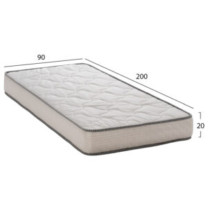 ΣΤΡΩΜΑ DREAMTOPIA ΣΕΙΡΑ RELIEF FB9653.90-200 BONNELL SPRING 90x200x20Y εκ.