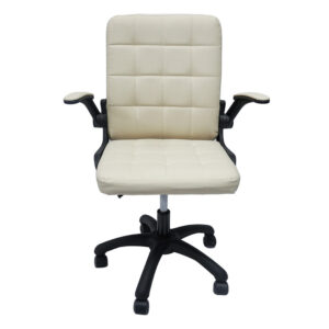 ΚΑΡΕΚΛΑ ΓΡΑΦΕΙΟΥ FB91197.04 ΜΠΕΖ PVC-ΜΑΥΡΟΣ NYLON ΣΚΕΛΕΤΟΣ & ΒΑΣΗ 66.5x57x97Υεκ
